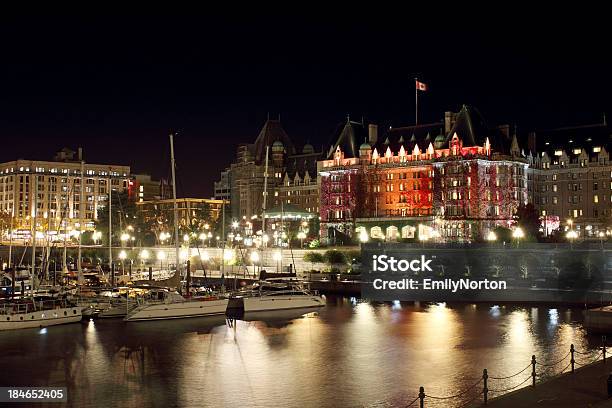 Victoria Columbia Britannica - Fotografie stock e altre immagini di Centro della città - Centro della città, Victoria - Canada, Albergo