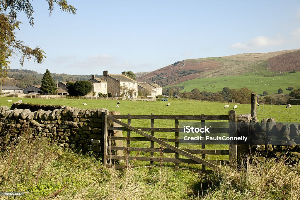 Yorkshire Farm - Lizenzfrei Bauernhaus Stock-Foto