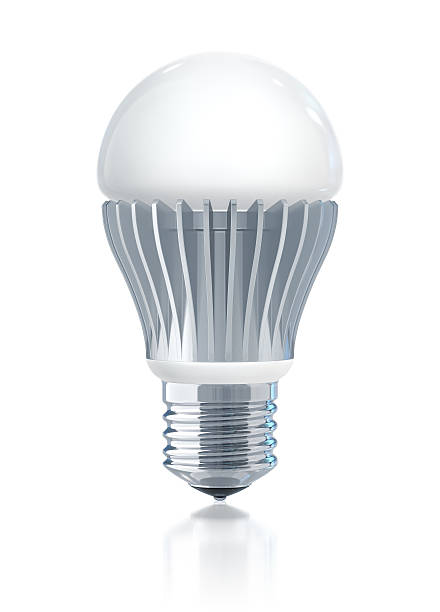 bombilla de luz de led - light bulb led evolution development fotografías e imágenes de stock