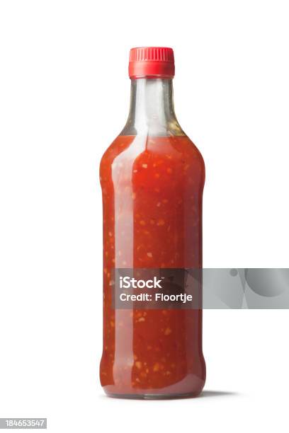 Flavouring Chilisauce Stockfoto und mehr Bilder von Flasche - Flasche, Chilisoße, Scharfe Sauce