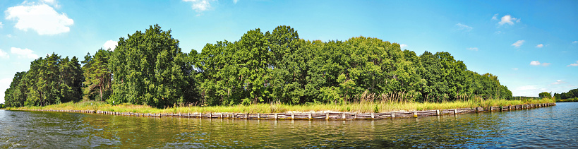 Lake Plateau Panorama - Boat View