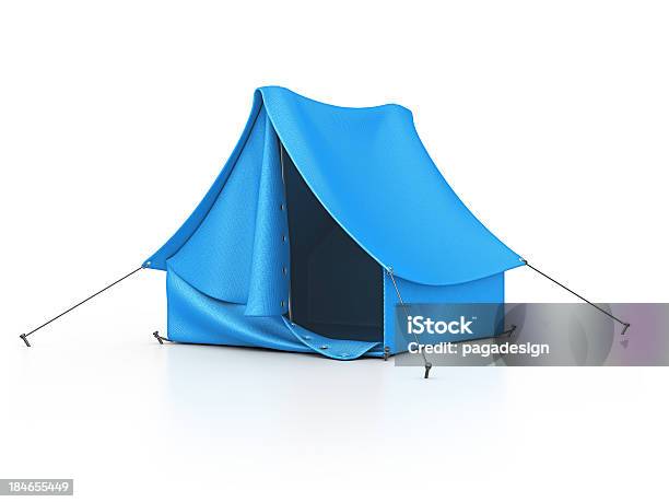 Tenda - Fotografie stock e altre immagini di Tenda da campeggio - Tenda da campeggio, Scontornabile, Tridimensionale