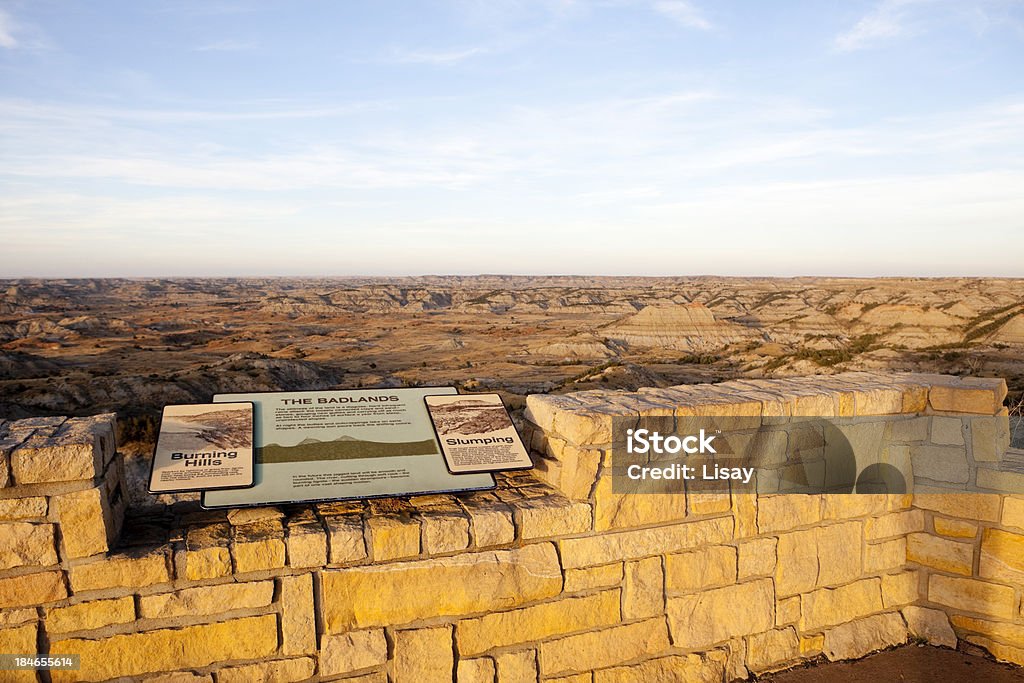 Badlands in North Dakota - Lizenzfrei Badlands Stock-Foto