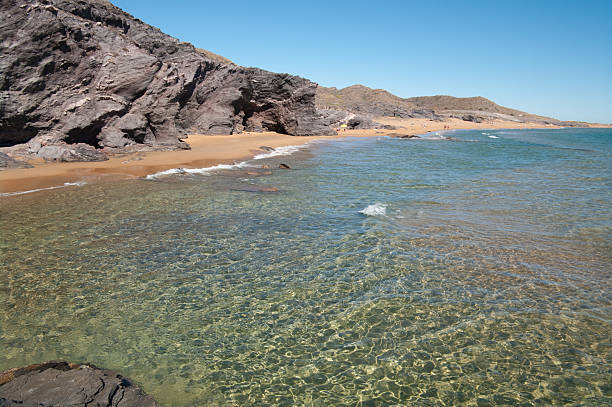 istock Playa Negrete beach in Calblanque Murcia Spain 184655717