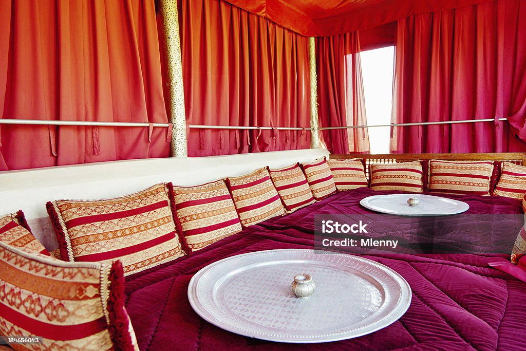 Tenda Riad Árabe Interior - Royalty-free Hotel Foto de stock