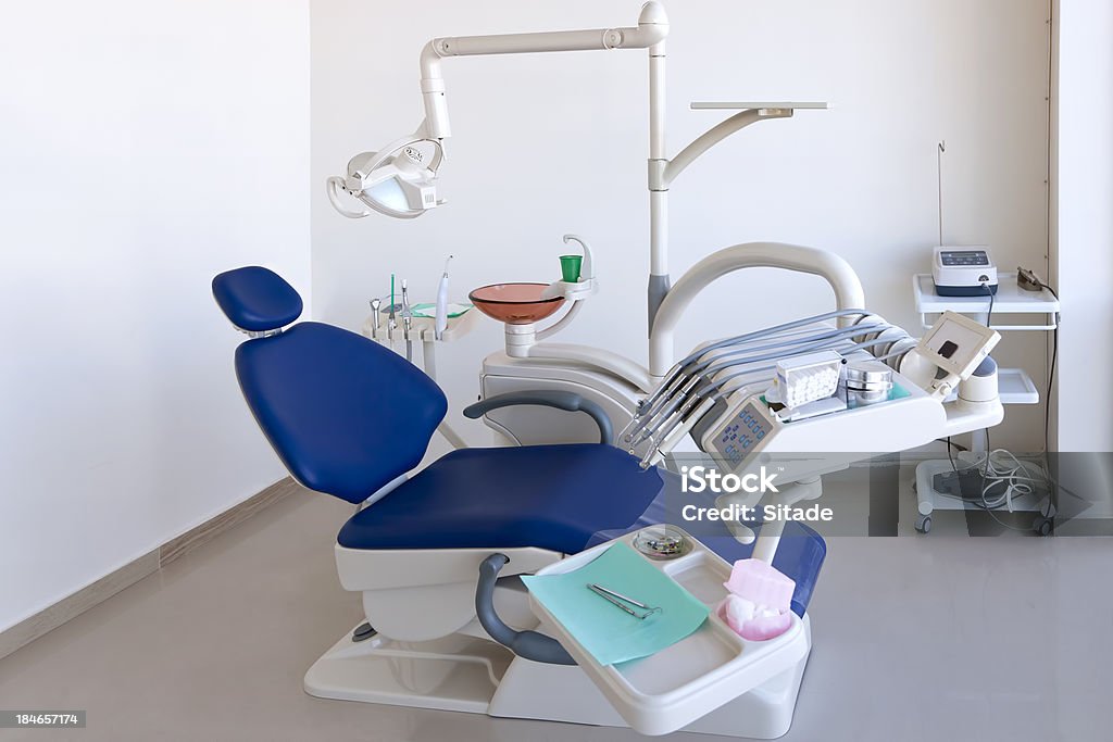 치과의사 의자 - 로열티 프리 누워있기 스톡 사진