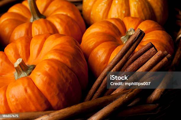 Foto de Abóboras e mais fotos de stock de Moranga - Cucúrbita - Moranga - Cucúrbita, Outono, Canela