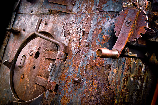 Steam Locomotive Boiler Steam Locomotive Boiler firebox steam engine part stock pictures, royalty-free photos & images