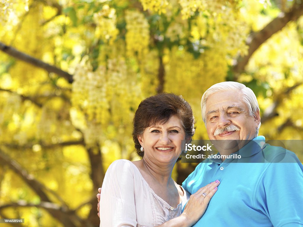 Lindo casal de idosos - Foto de stock de Casal Idoso royalty-free