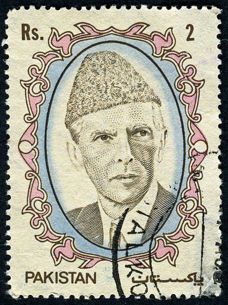istock Cancelled Stamp Of Muhammad Ali Jinnah 184658926