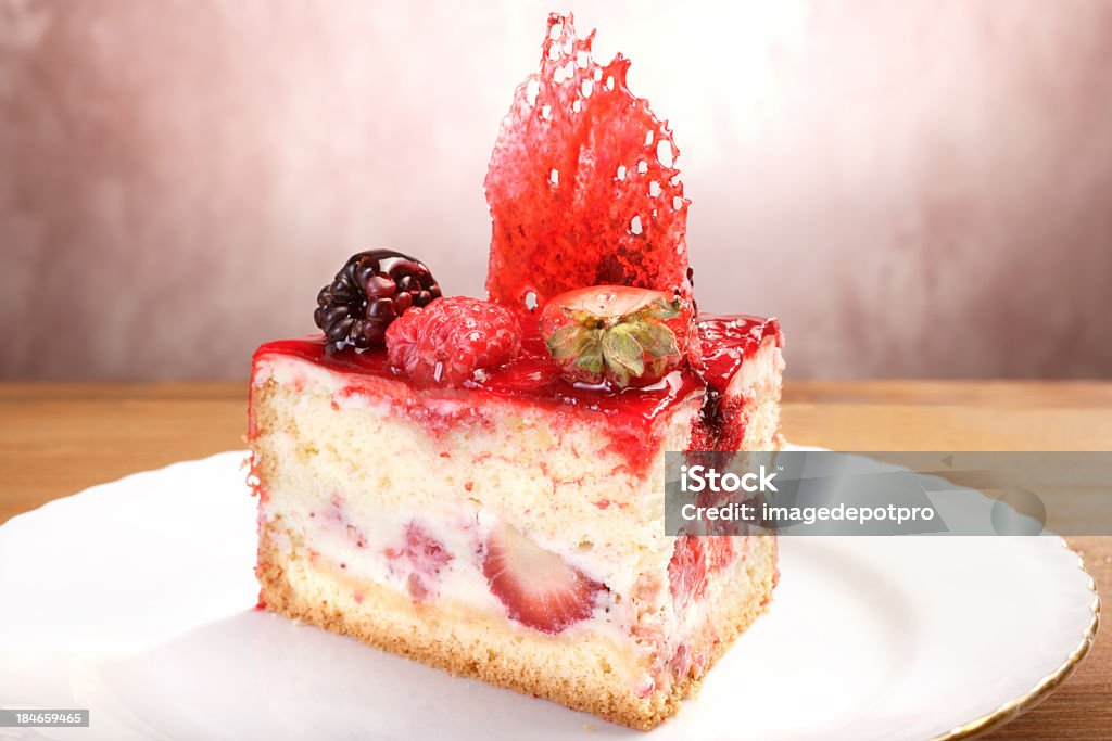 berry pastel - Foto de stock de Al horno libre de derechos