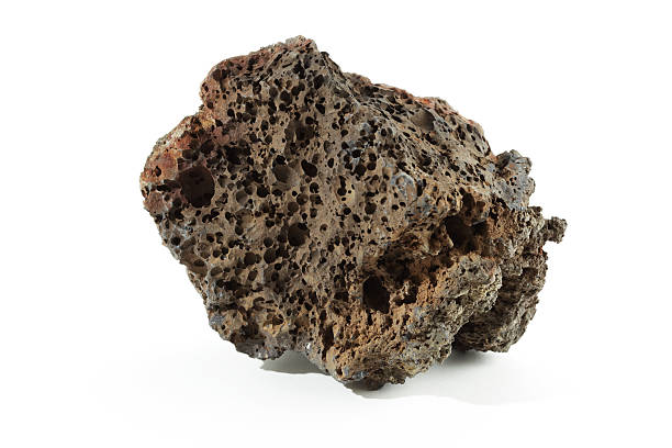 Cold lava formations on the Canary Island of El Hierro.