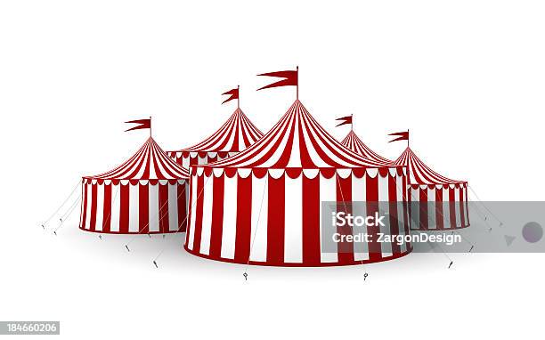 Tendas De Circo - Fotografias de stock e mais imagens de Tenda de Circo - Tenda de Circo, Arte, Cultura e Espetáculo, Bandeira