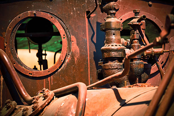 istock Steam locomotive detail 184660434