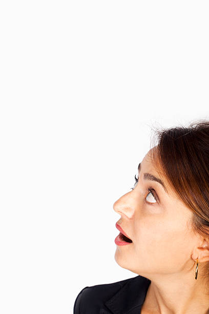 istock Businesswoman Looking Up 184660491