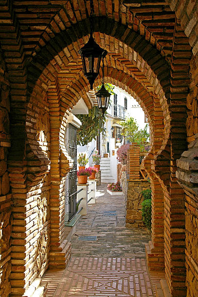 Arab style architecture seen in an Andalusian development