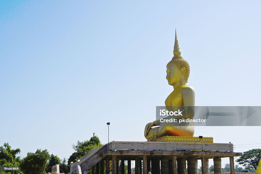 Statua del Buddha - Foto stock royalty-free di Ambientazione tranquilla