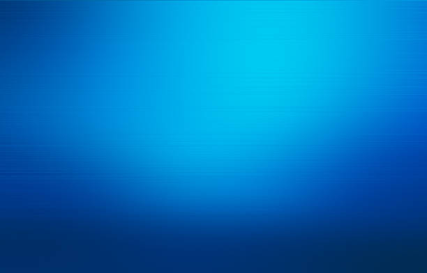 抽象的な青の背景 - flowing light wave pattern pattern ストックフォトと画像