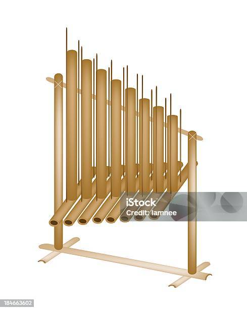 Comédie Musicale Angklung Sur Fond Blanc Vecteurs libres de droits et plus d'images vectorielles de Accord - Écriture musicale - Accord - Écriture musicale, Asie, Asie du Sud-Est