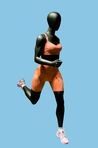 istock Running female mannequin 1846660538