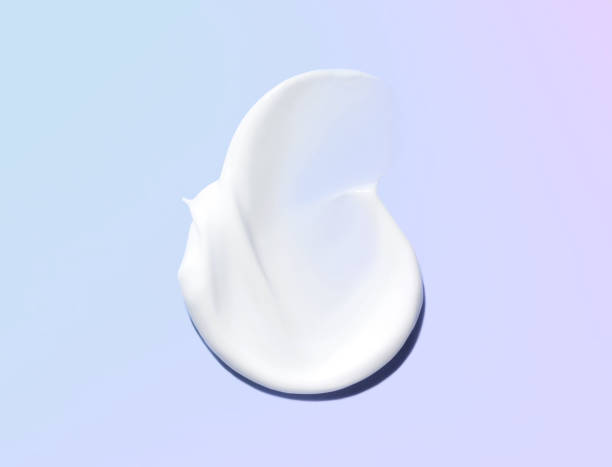 istock cosmetic smears cream texture on pastel multicolored background 1846684907
