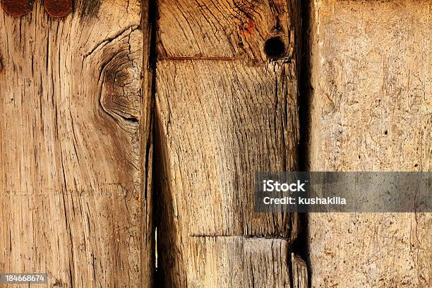 Holztextur Stockfoto und mehr Bilder von Alt - Alt, Astloch, Bauholz-Brett