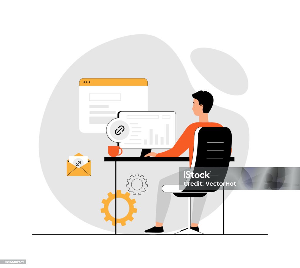 Link Building Search Engine Optimization Active Link To Content Source ...