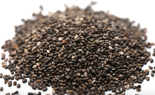 Chia seeds grains