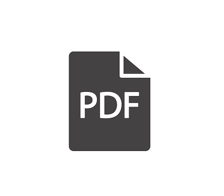 file PDF icon vector illustration