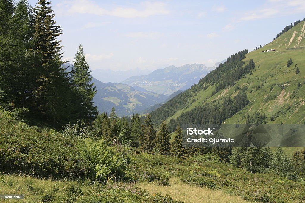 Les Diablerets área na Suíça - Royalty-free Alpes Europeus Foto de stock