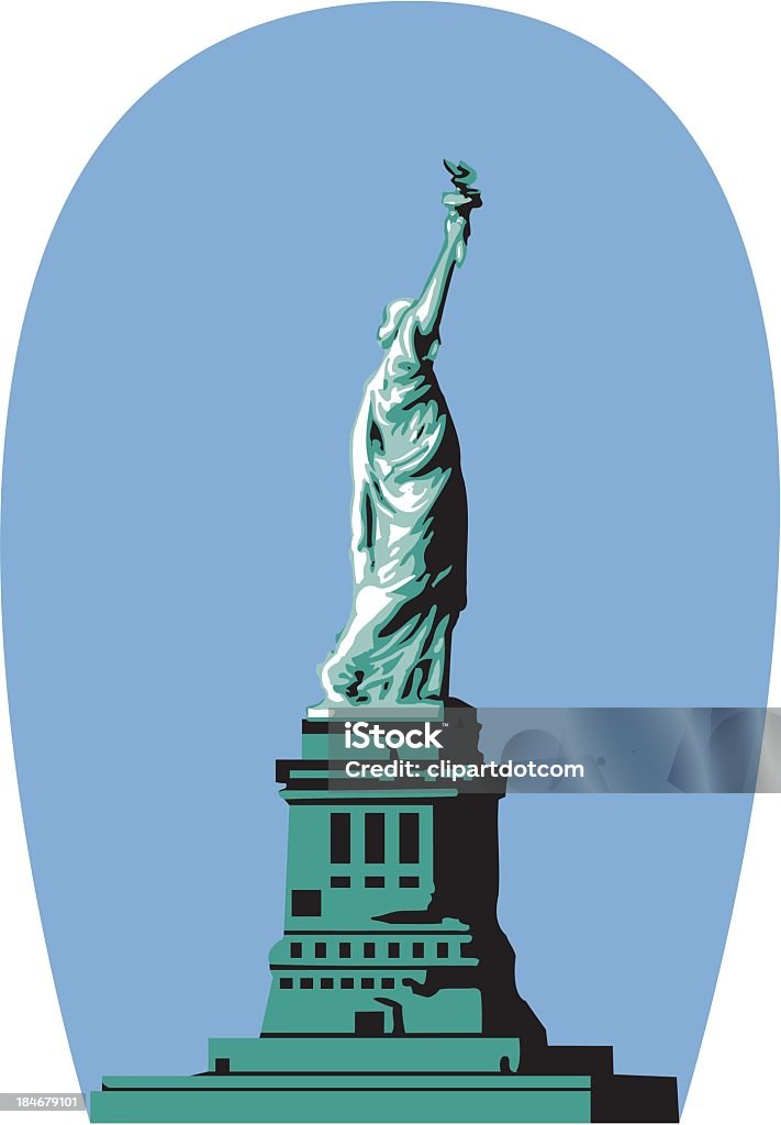 Statue of Liberty Statue of Liberty. American Culture stock vector