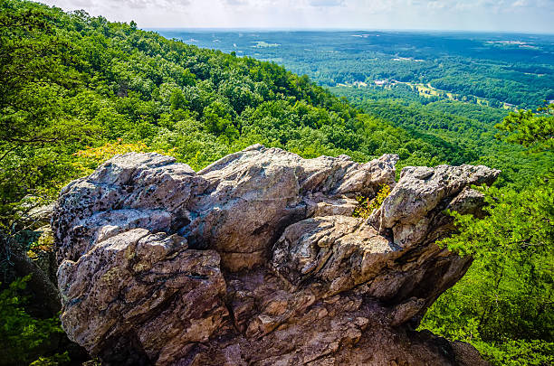 istock beautiful aerial landscape views from crowders mountain north ca 184680054