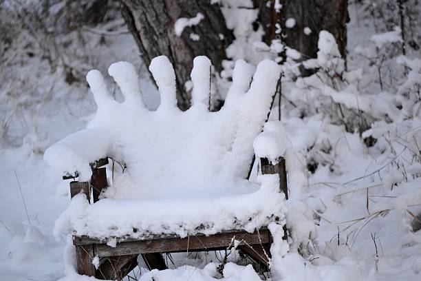 Winter at home. stock photo