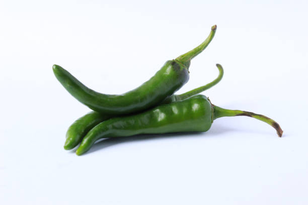 istock green chili hot, with isolated background images 1846805611