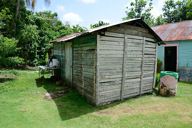 istock old metal and wooden shed 184680574