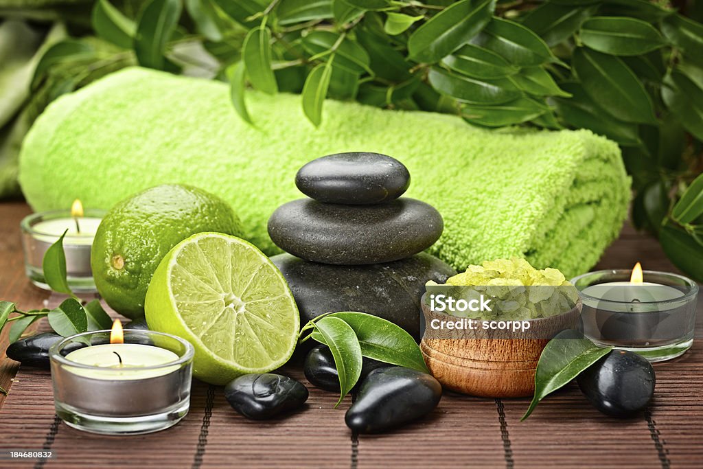 spa ainda vida - Foto de stock de Amontoamento royalty-free