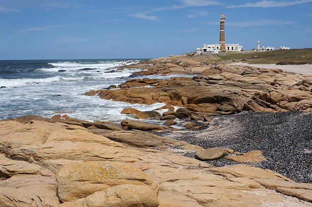 istock Coast with the lighthouse at Cabo Polonio 184682841