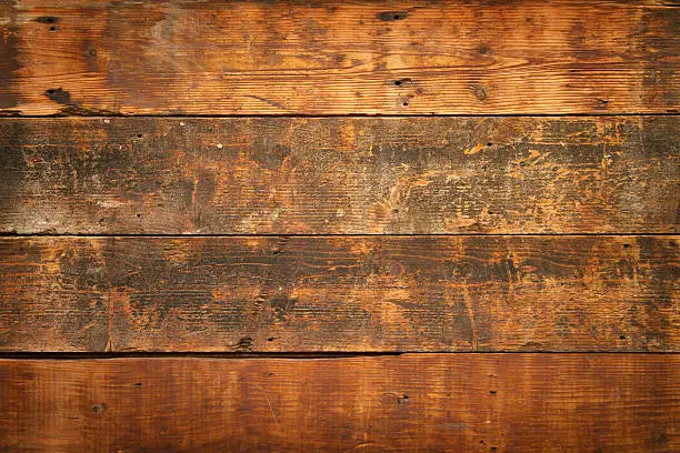 Photo of old weathered wooden boards