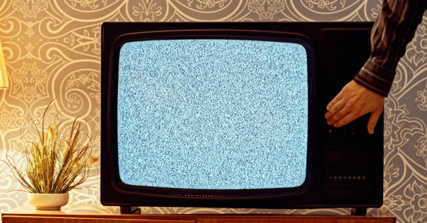 istock Close-up of television set 1846848048