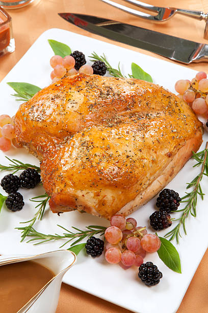 istock Roasted Turkey Breast - Rosemary-Basil Rub 184686793