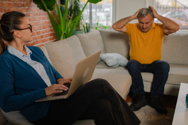 istock A man's psychotherapy session with a psychiatrist 1846868272