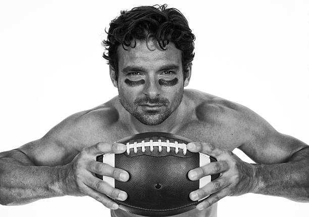 istock American Football Player on White Background 184687089