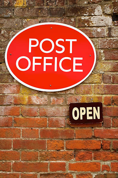 Post office sign in the UK