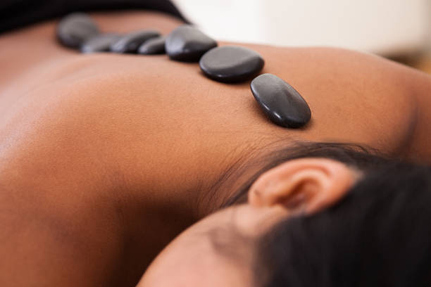 istock Young Woman Relaxing In A Spa Treatment 184687635