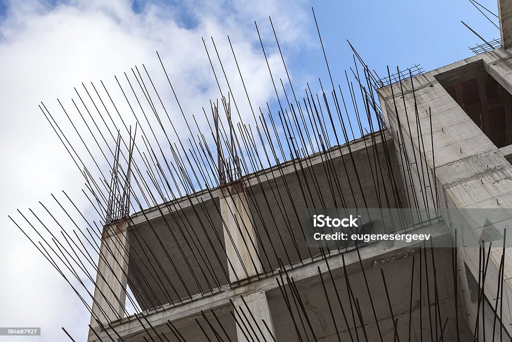 Moderno edificio en construcción - Foto de stock de Abstracto libre de derechos