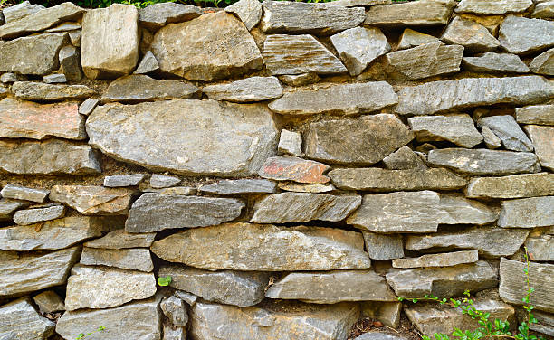 istock old wall of rough stones as background 184688192