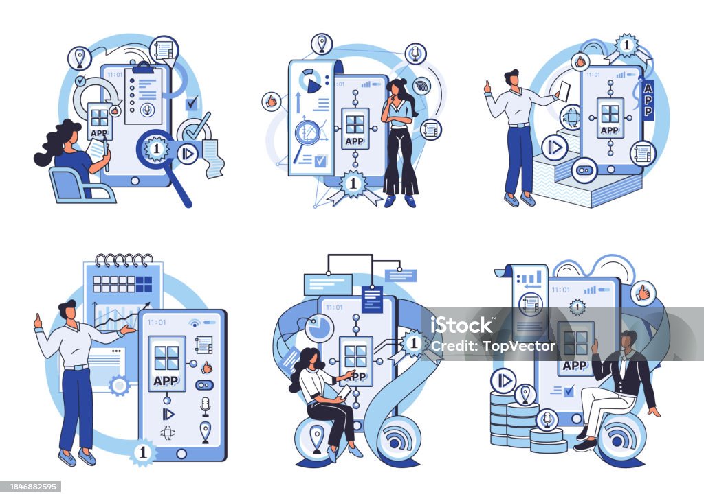 Application Testing Images Free Application Testing Metaphor Vector Application Testing Diagnostic ...