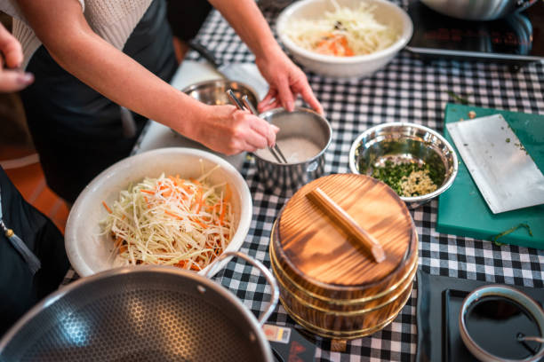 istock High-Angle View Of Chinese Stir-Fry Workshop In The Kitchen 1846895384