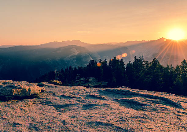 istock Sunrise view from Taft Point east over Yosemite National Park 184690720