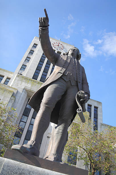 istock Captain George Vancouver Statue, City Hall 184690756